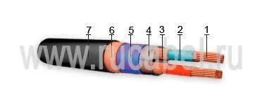 Кабель КМПЭВЭ 3х1