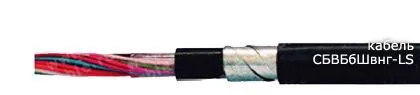 Кабель СБВБбШвнг-LS 10х2х1