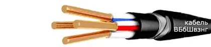 Кабель ВБбШвзнг 4х70