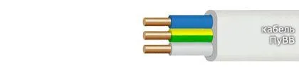 Кабель ПуВВ 2х4