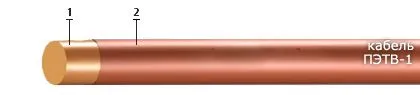 Кабель ПЭТВ-1 0,83