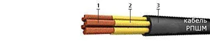 Кабель РПШМ 10х2,5