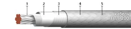 Кабель ПТЛ-200 50